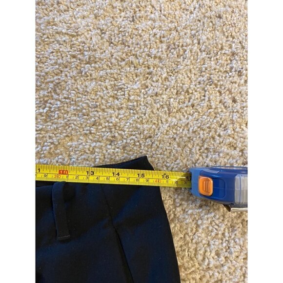 Giorgio Armani Black Trouser Tapered Dress Pants - Picture 6 of 8